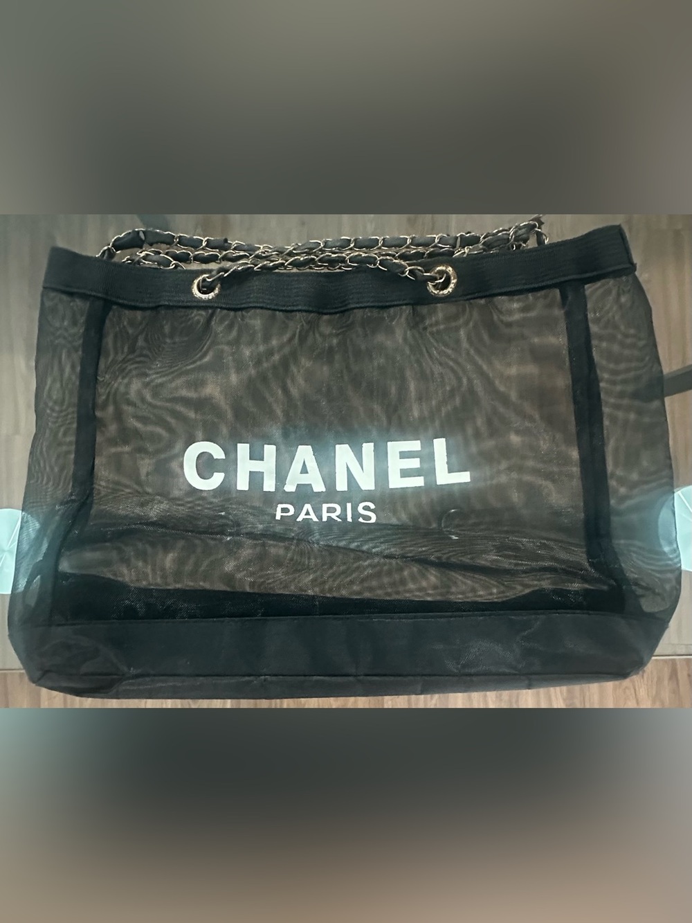 Chanel Paris Mesh Tote